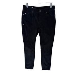 Stio Rivet Cord Corduroy Pants Womens 4R‎ Black Organic Cotton